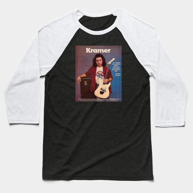 Van Halen - Cosmo Kramer Baseball T-Shirt by RetroZest